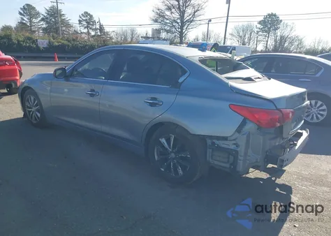 2015 Infiniti Q50 z USA, uszkodzony, nr VIN JN1BV7AP2FM348708